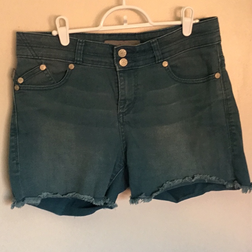 Rock & Republic shorts size 8. Teal